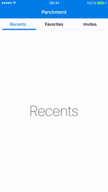Contacts Example